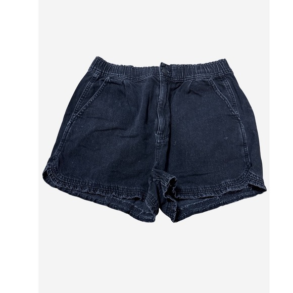 American Eagle Outfitters Pants - American Eagle (Black) Denim Shorts Women Size 8